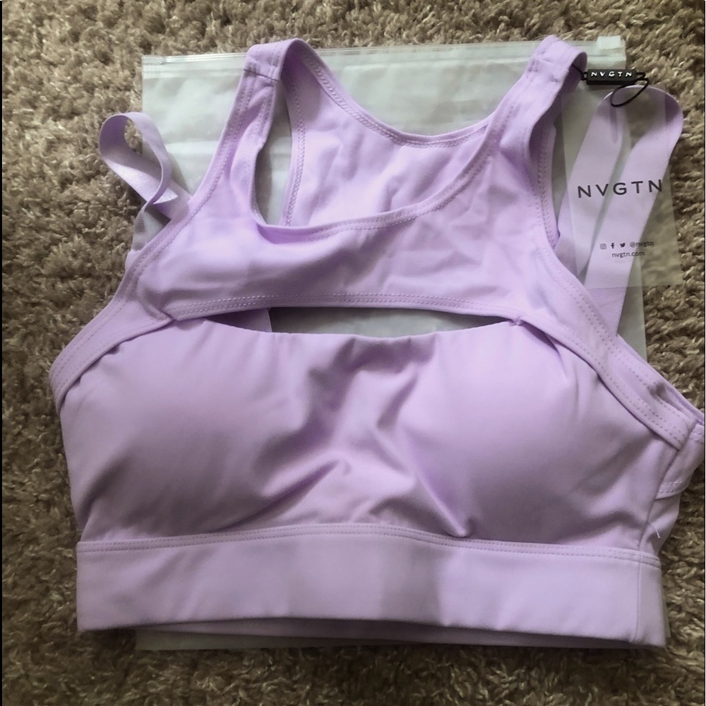 NVGTN Apex Bra- Lavender size small